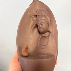 Kwan Yin Terracotta Backflow
