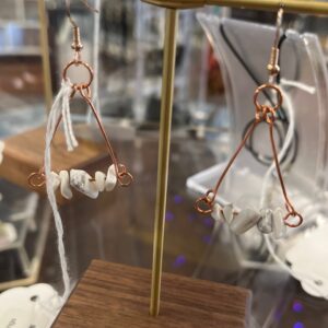 Crystal Chip Earrings