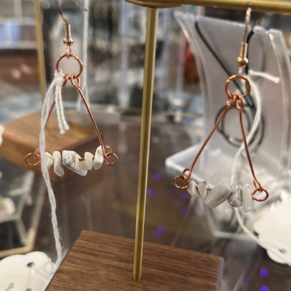 Crystal Chip Earrings