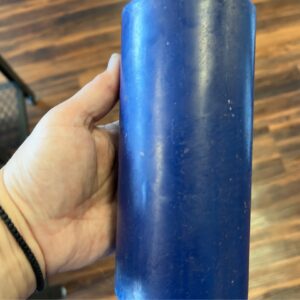 Blue Pillar Candles