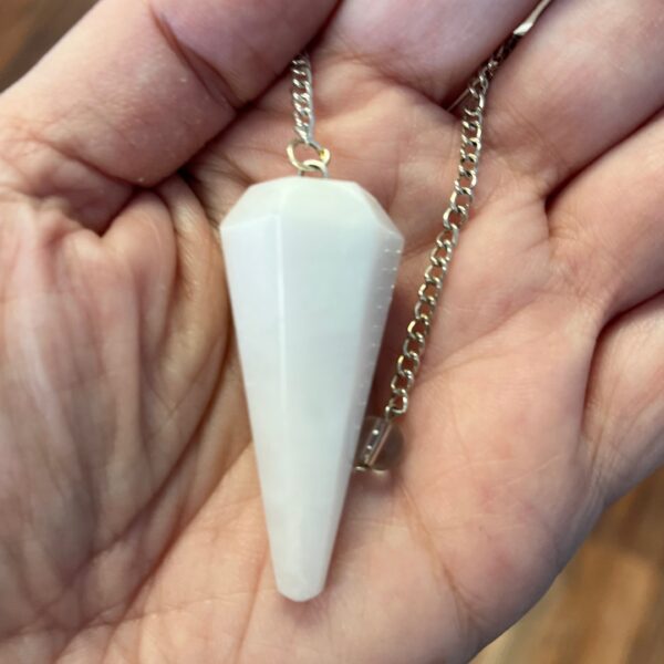 White Agate Pendulum