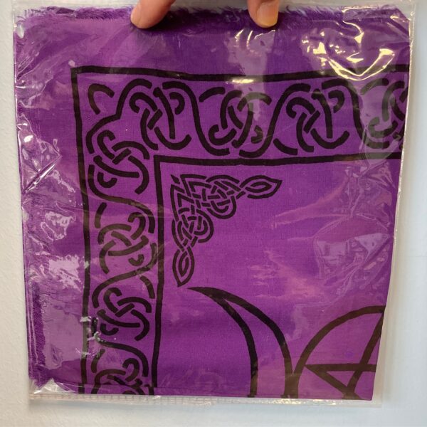 Triple Moon Purple 18x18