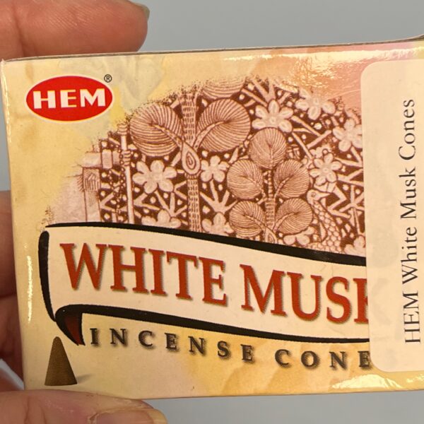 HEM White Musk Cones