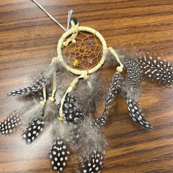 2.5” Tan Suede Dreamcatcher