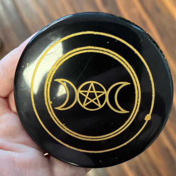 Black Agate Altar Tile