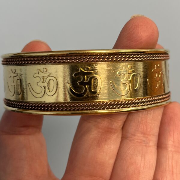 OM Copper Bracelet