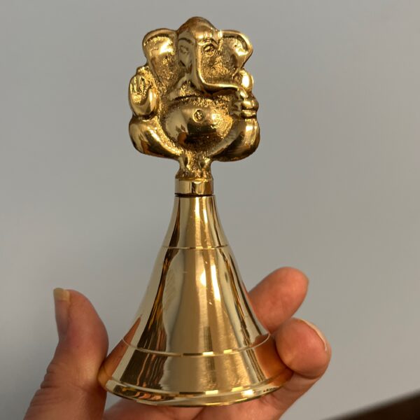 Ganesha Brass Bell 4”
