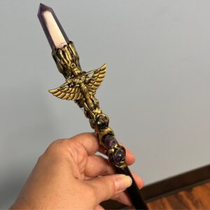 Amethyst Isis Wand