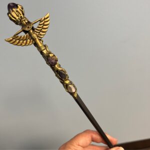 Amethyst Isis Wand