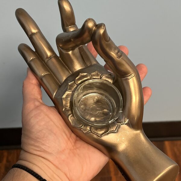 Shunya Mudra Votive & Incense Burner