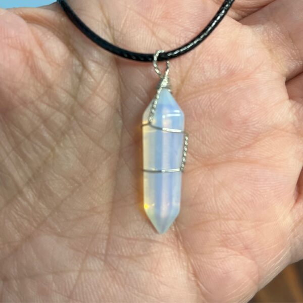 Opalite Wrapped Pendant