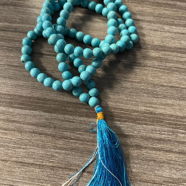 Blue Howlite Mala