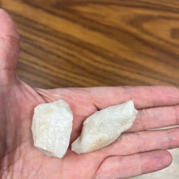 RAW White Agate