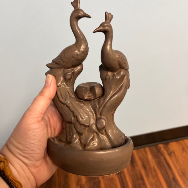 Peacock Ceramic Backflow Burner