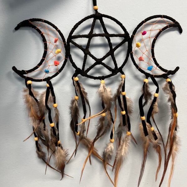 Triple Moon Dream Catcher