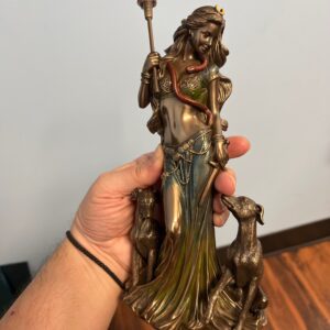 Hecate with Dogs 9.5”