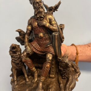 Odin with Wolves & Crows 10”