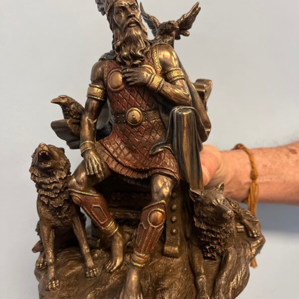 Odin with Wolves & Crows 10”