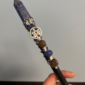 Lapis Dragon Wand
