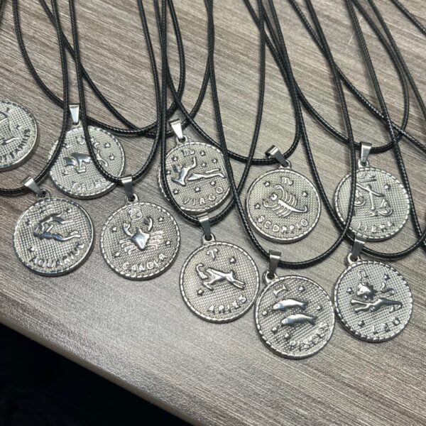 Zodiak Pendants 304 Stainless Steel