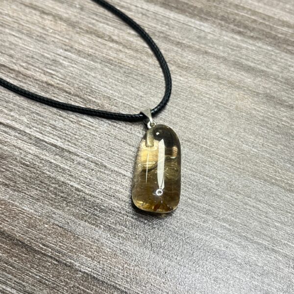 Citrine Tumbled Pendant