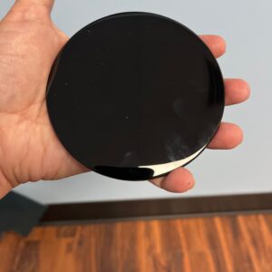 Obsidian Scrying Mirror 7”