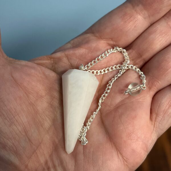 White Agate Pendulum