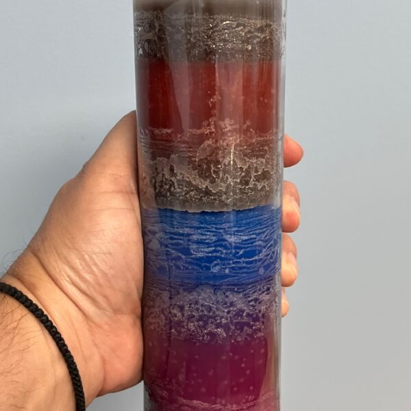 Chakra Bottle Candle