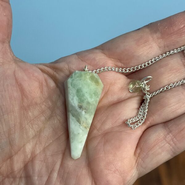 Green Fluorite Pendulum