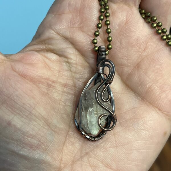 Spirit Quartz Copper Wire