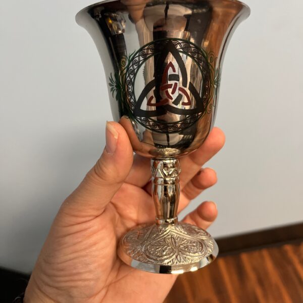 Triquetra Stainless Steel Chalice