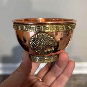TOL Copper Offering Bowl