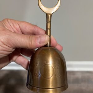 Triple Goddess Brass Bell