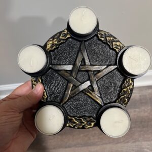 Pentagram Candle Holder