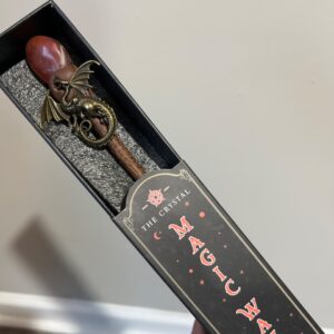 Carnelian Agate Dragon Wand