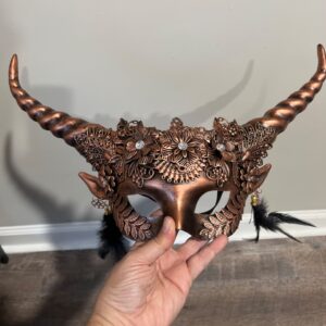 Copper Flower Mask