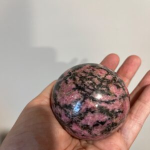 Rhodonite Sphere