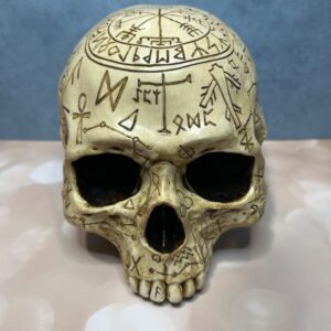 Ritual Skull w/Sigils