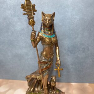 Bastet Holding Sistrum & Ankh