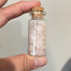 Rose Quartz Crystal Chips