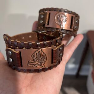 Leather Norse Bracelets