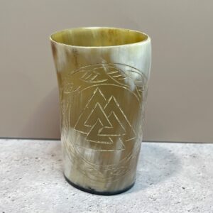 Buffalo Horn Valnut Mug
