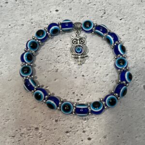 Evil Eye/Owl Bracelet