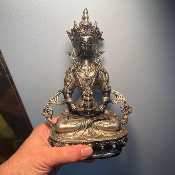 Quan Yin Silver and Black