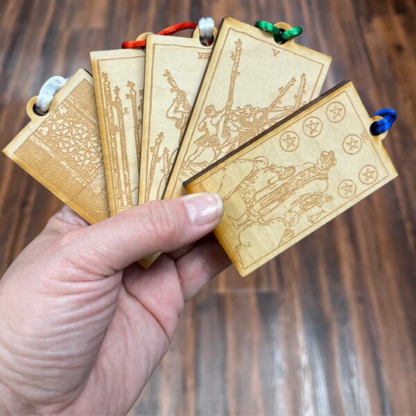 Wooden Tarot Ornament