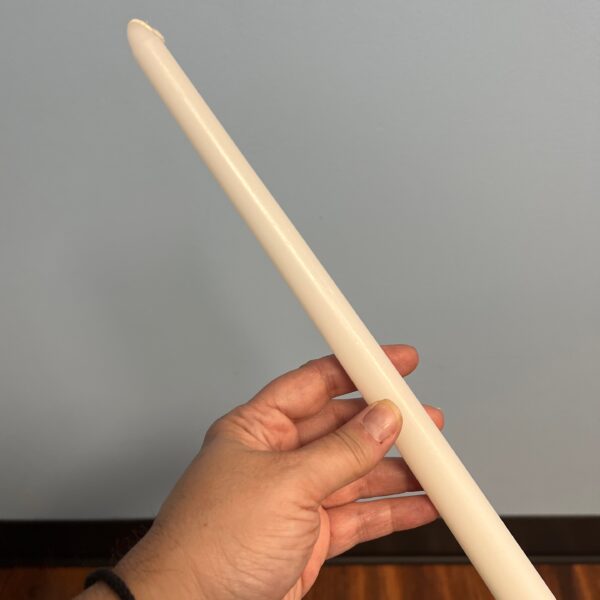 White Taper Candles