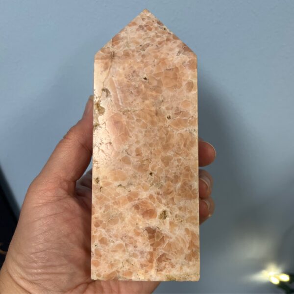 Pink Agate Obelisk