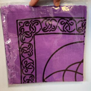 Triquetra Purple 18x18