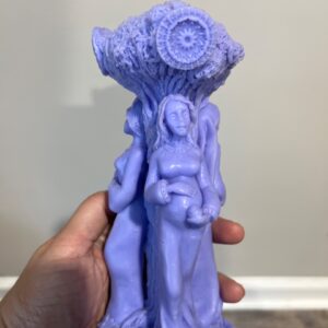 Triple Goddess Candle