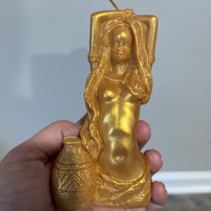 African Goddess Candle